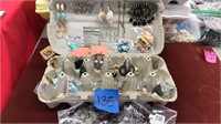 (36) pairs of assorted fishhook earrings