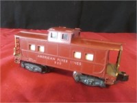 American Flyer S Gauge #930 Lighted Caboose