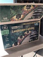 landscape lighting-never used