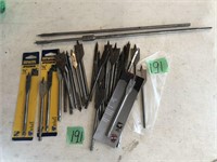 spade bits (some new)