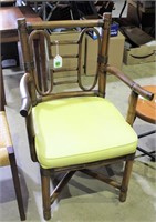 Bamboo Vinyl Side Chair