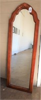 Wooden Framed Floor Mirror