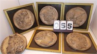 Group Of 6 Plaques