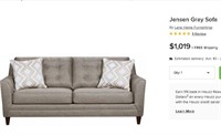 Jensen Gray Sofa