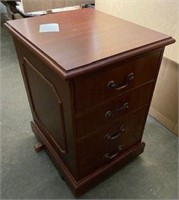 New cherry 3 drawer file cabinet