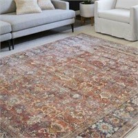 9'x12' Oriental Spice Area Rug