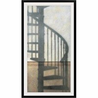 Print- 36"x72" Spiral Staircase' By Jos Cisquella