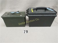 2 AMMO CANS: