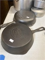 2 - 8 Inch Cast Iron Skillets