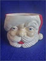 Ceramic Santa Jar