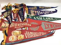 VINTAGE BANNERS FROM AROUND AMERICA