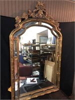 Large Gilt Framed Wall Mirror