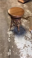 Piano Stool with Glass ball and claw  Feet