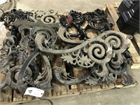 Pallet of Cast Iron Sconce Arms
