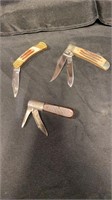 Stag Handled Pocket Knives and Barlow Pocket