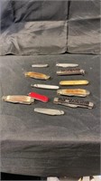 Assorted Pocket Knives