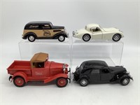 4pc Toy Replica Cars
