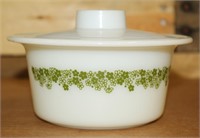 Spring Blossom Pyrex Butter Bowl w/Lid #76