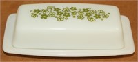 Spring Blossom Pyrex Butter Dish w/Cover #72-B