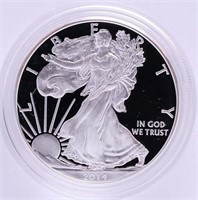 2014 PROOF SILVER EAGLE W BOX PAPERS