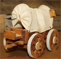 Wooden Toy Covered Wagon