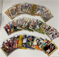 44 Assorted Football Cards