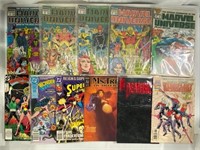 11 Assorted Vintage  Marvel & DC Comics