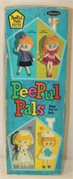 1967 Whitman Peepul Pals Magic Stay-On Dolls