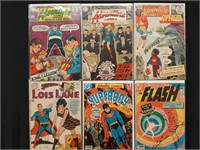 DC Comic Lot - Adventure Comics, Lois Lane, Flash