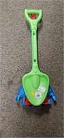 Anerican plastic kids yard tools