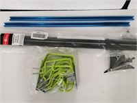 Garage Organizer, Valence Rod ,T-track