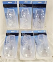 NEW Safety Specs Eye Protection - 6pk- 2 Available