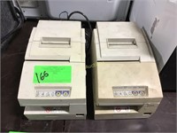 2 Epson Slip Printers