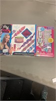 Barbie jewelry activity kit and CraZart knot and