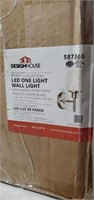 Design house LED one light wall light