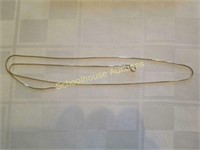 14kt gold necklace with missing o ring