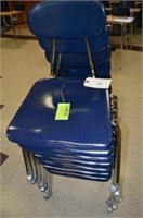 7 CHILDS STACKING CHAIRS