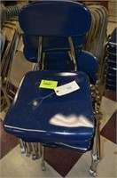 7 CHILD STACKING CHAIRS