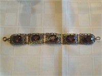Awesome vintage bracelet with lots of filigree