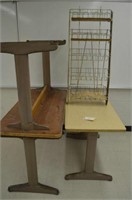 (3) TABLES AND STAND