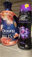Downy scent booster & infusion 2 bottles