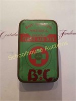 Vintage boy scout first aid kit