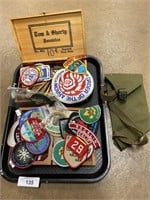 Boy Scout patches .