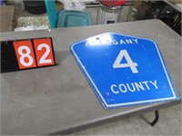 ALLEGANY COUNTY RD 4 SIGN