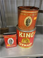 Vintage tins