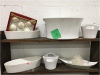 oval serving dishes