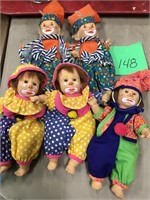 clown doll lot