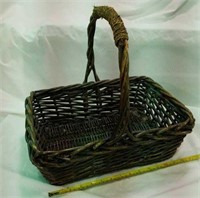 Vintage gathering basket
