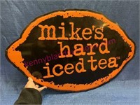 Mike’s hard ice tea tin sign
