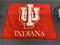 Vintage IU stadium lap blanket
